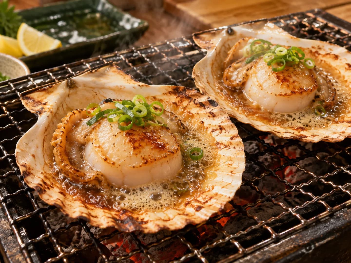 香ばしい、ホタテバター。（イメージ）